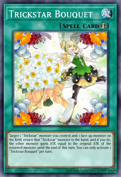Trickstar Bouquet trading card