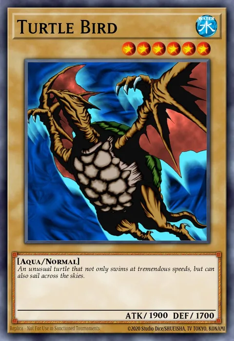 Turtle Bird trading card