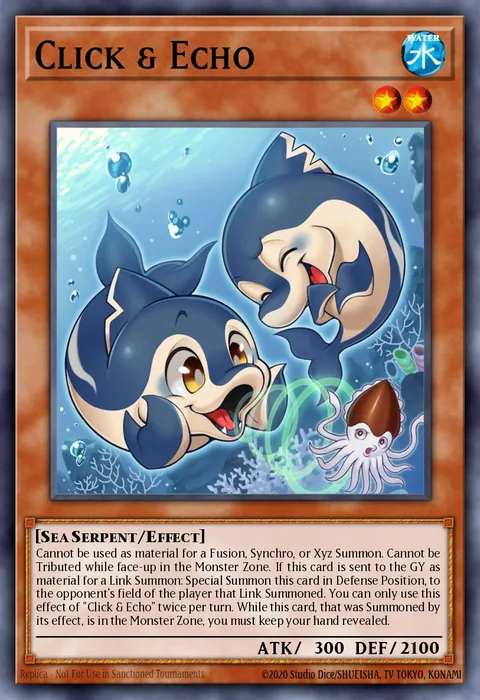 Click & Echo trading card