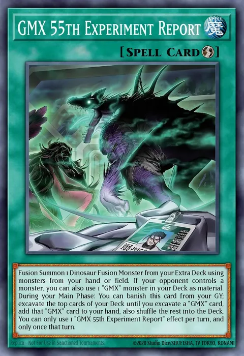 GMX 55th Experiment Report trading card