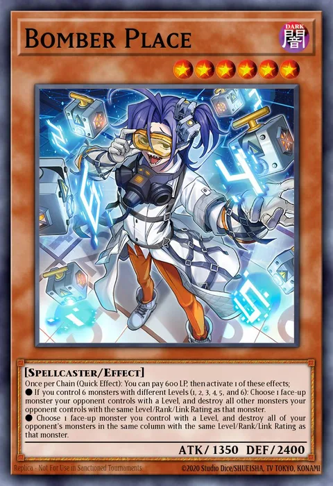 Bomber Place trading card