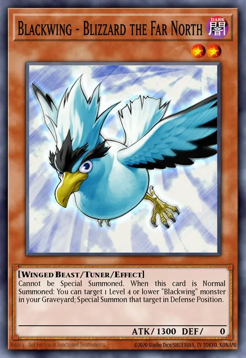 Blackwing - Blizzard the Far North trading card