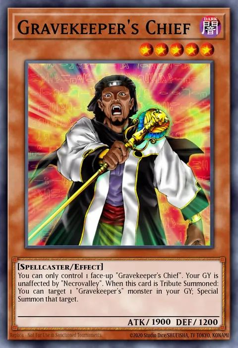 Gravekeeper's Chief trading card