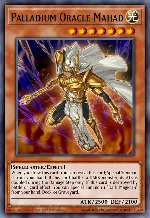 Palladium Oracle Mahad trading card