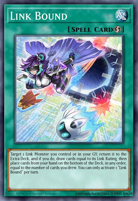 Link Bound trading card