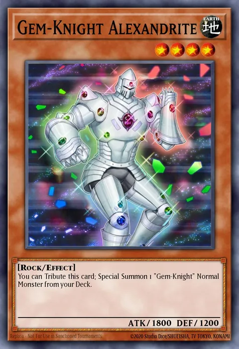 Gem-Knight Alexandrite trading card