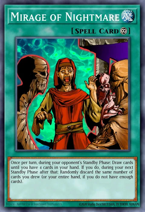 Mirage of Nightmare trading card