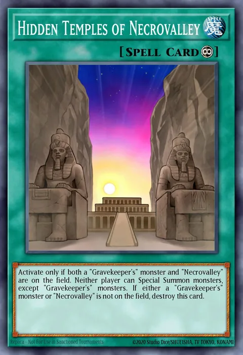 Hidden Temples of Necrovalley trading card