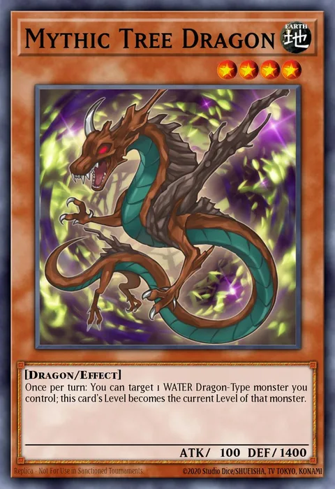 Mythic Tree Dragon trading card