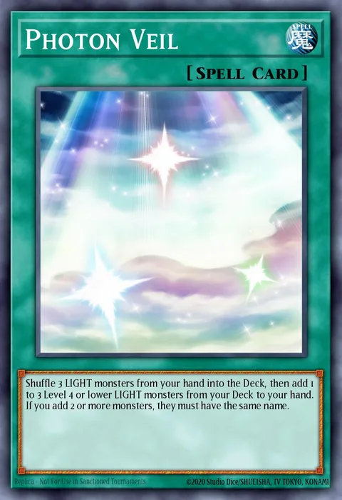 Photon Veil trading card