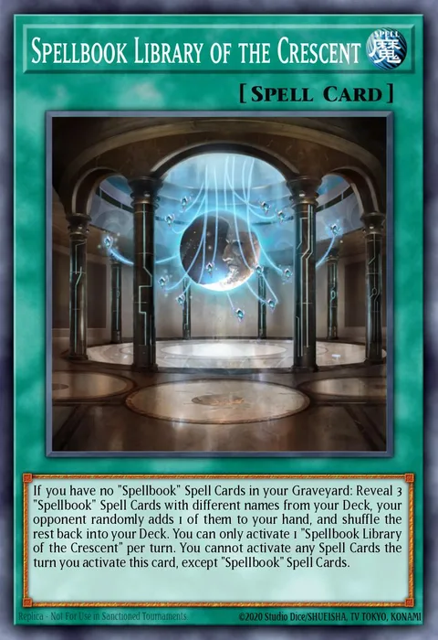 Spellbook Library of the Crescent trading card