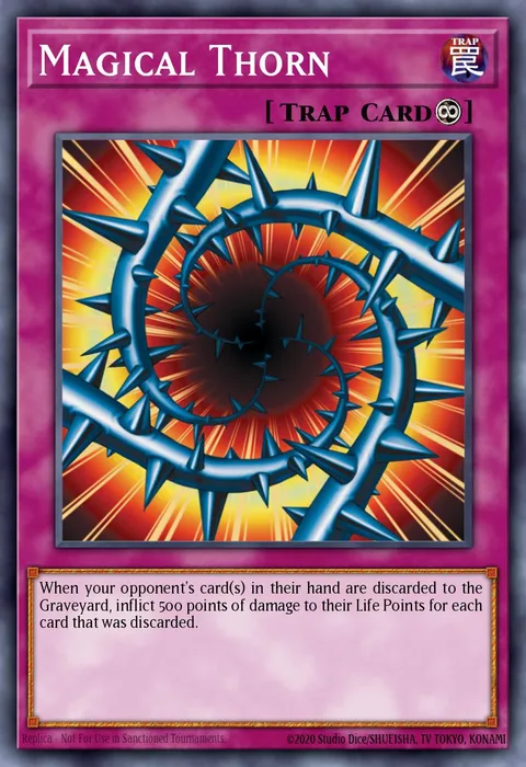 Magical Thorn trading card