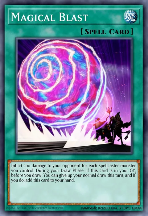 Magical Blast trading card