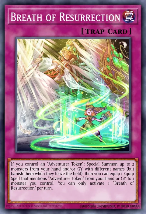 Breath of Resurrection trading card