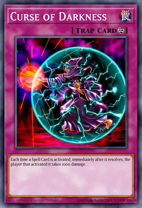 Curse of Darkness trading card