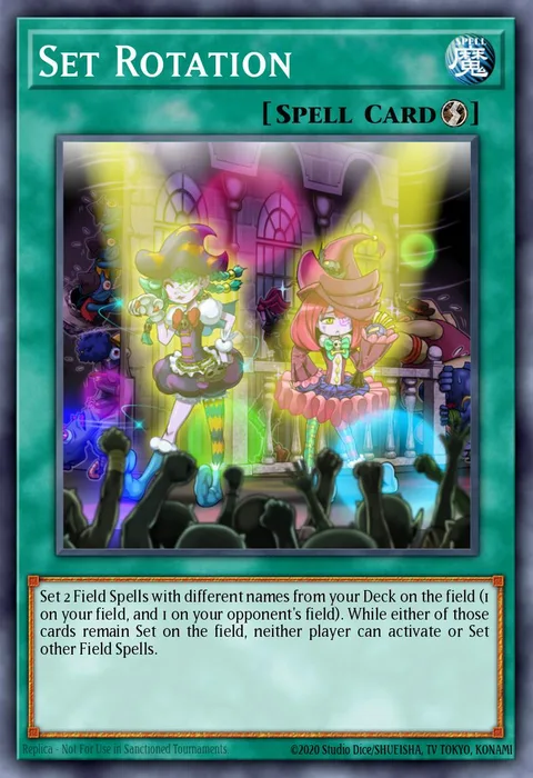 Set Rotation trading card