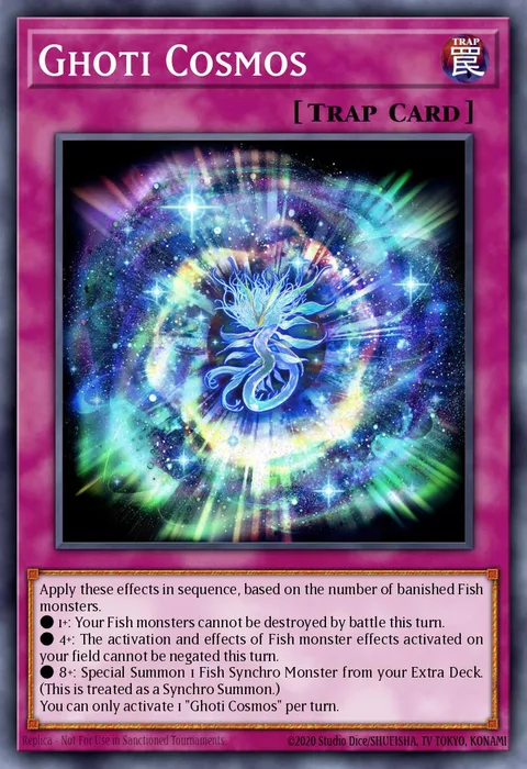 Ghoti Cosmos trading card