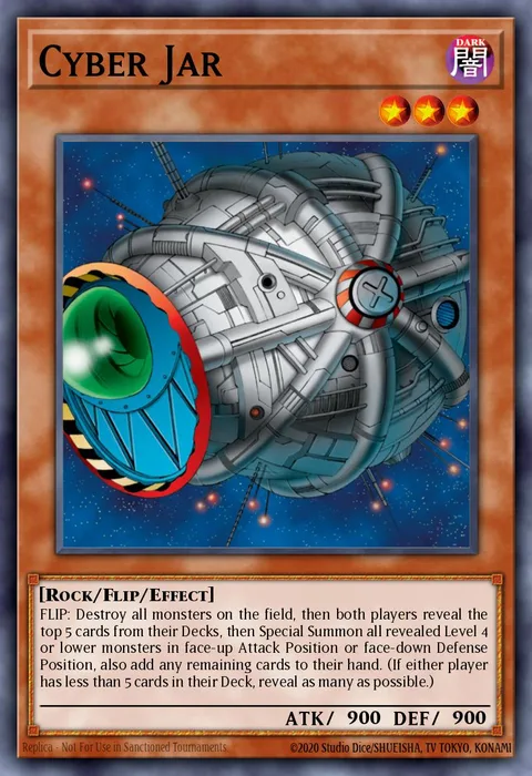 Cyber Jar trading card