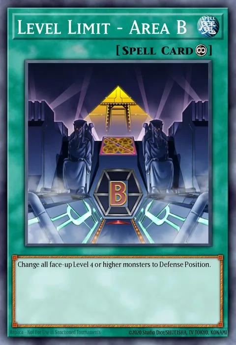 Level Limit - Area B trading card