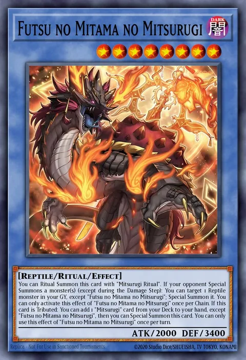 Futsu no Mitama no Mitsurugi trading card