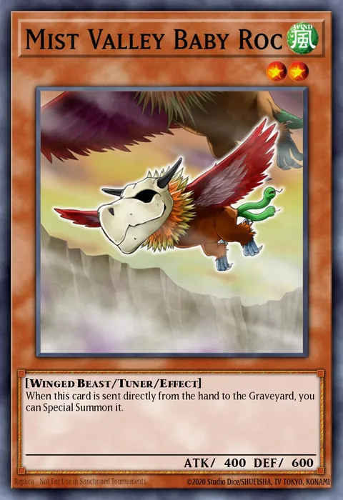 Mist Valley Baby Roc trading card