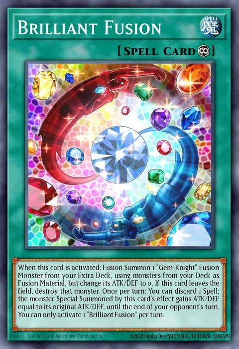 Brilliant Fusion trading card