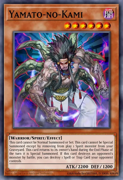 Yamato-no-Kami trading card