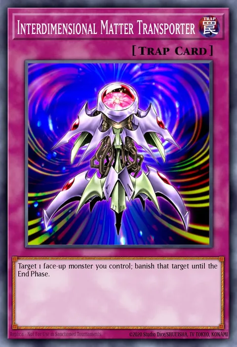 Interdimensional Matter Transporter trading card