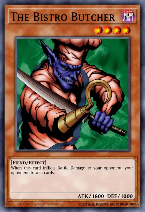 The Bistro Butcher trading card