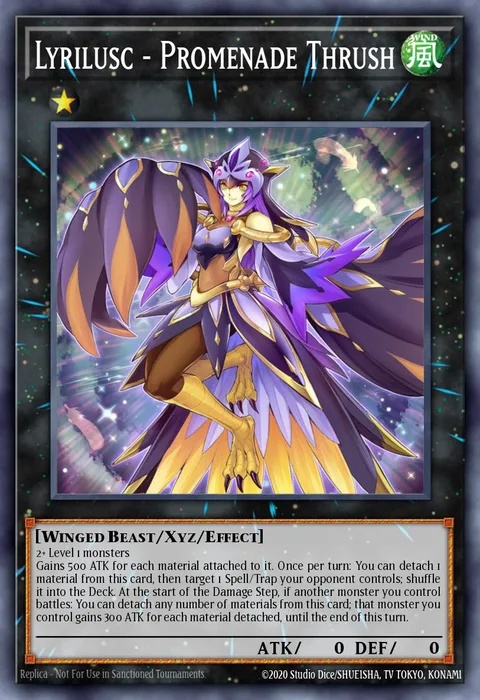 Lyrilusc - Promenade Thrush trading card