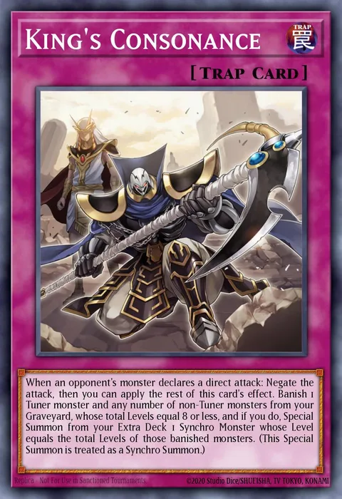 King's Consonance trading card