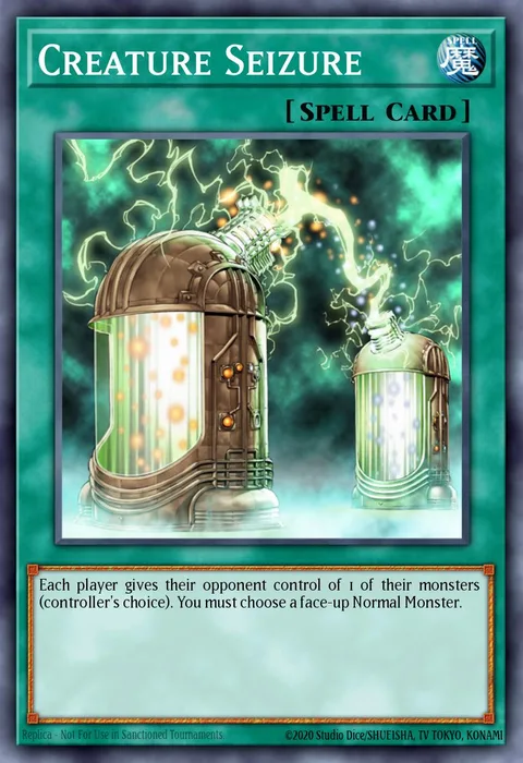 Creature Seizure trading card