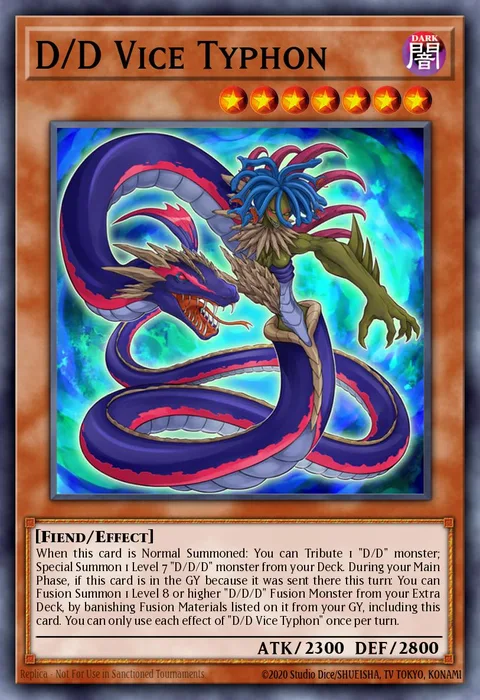 D/D Vice Typhon trading card