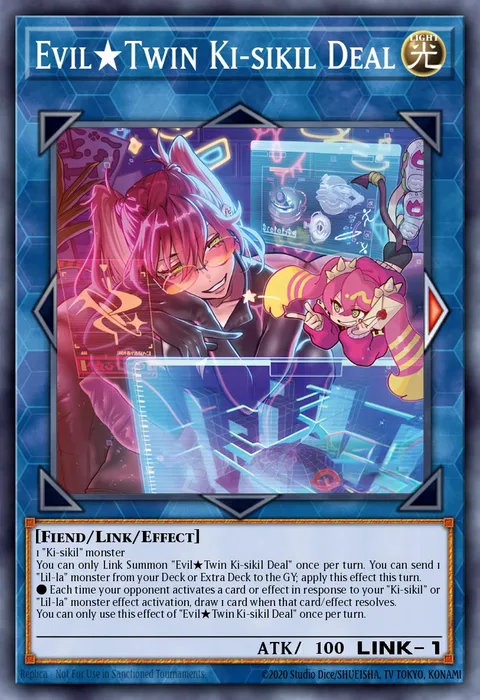 Evil★Twin Ki-sikil Deal trading card