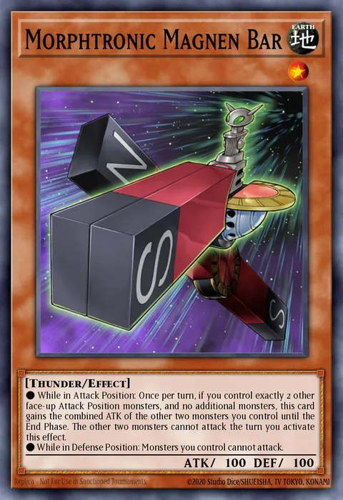 Morphtronic Magnen Bar trading card