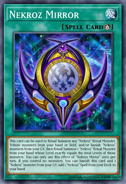 Nekroz Mirror trading card
