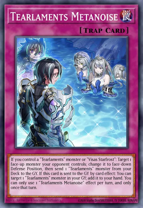 Tearlaments Metanoise trading card