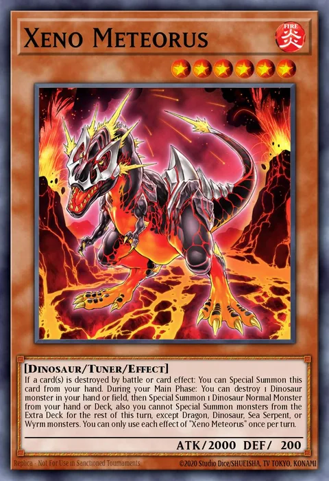 Xeno Meteorus trading card