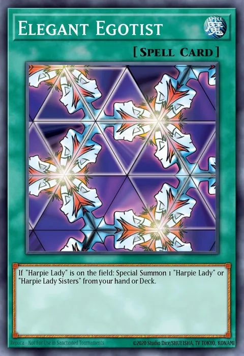 Elegant Egotist trading card