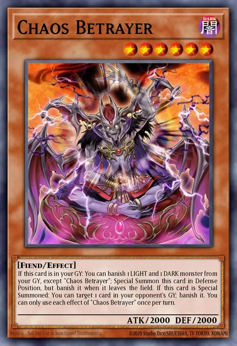 Chaos Betrayer trading card