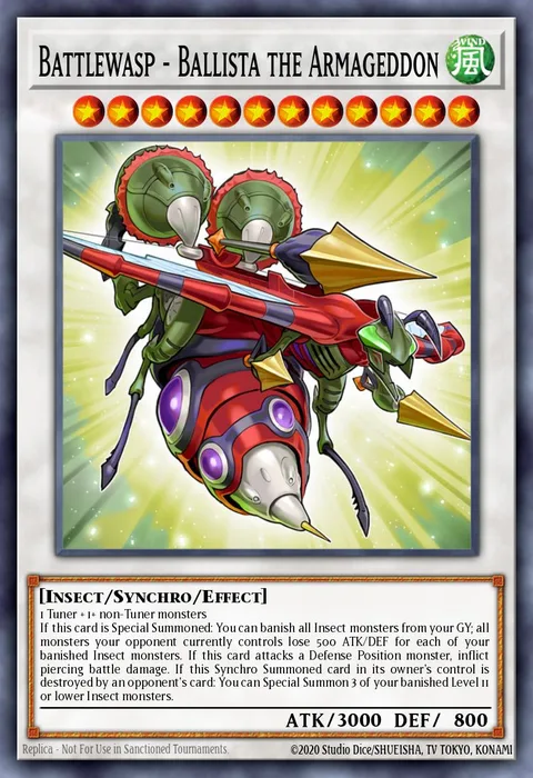 Battlewasp - Ballista the Armageddon trading card