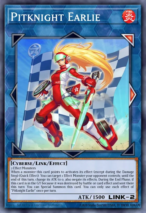Pitknight Earlie trading card