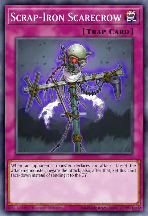 Scrap-Iron Scarecrow trading card