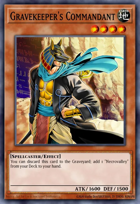 Gravekeeper's Commandant trading card