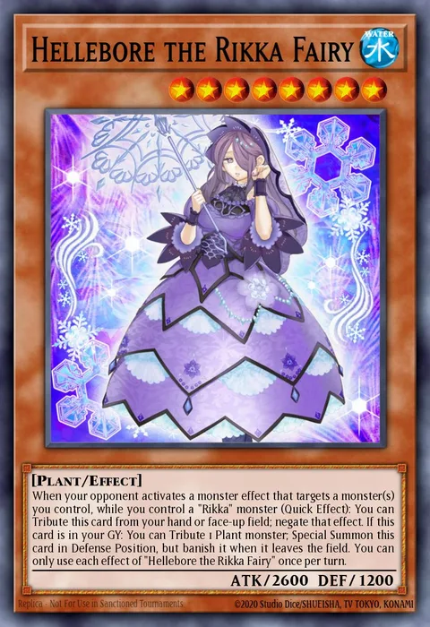 Hellebore the Rikka Fairy trading card