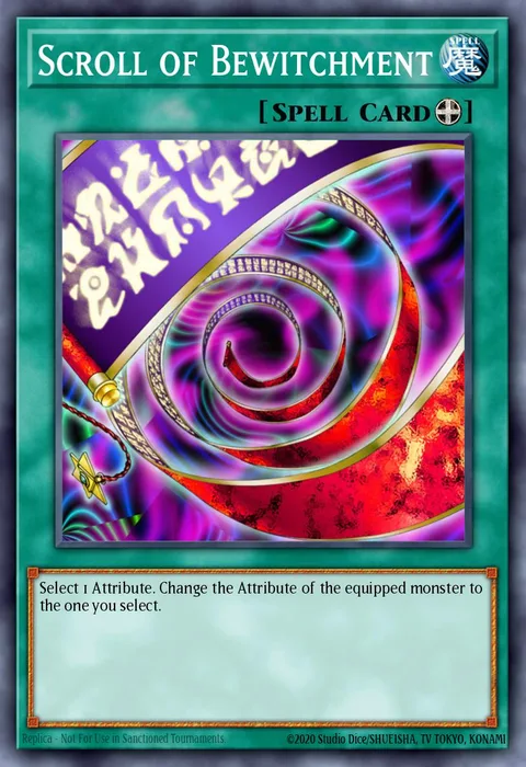 Scroll of Bewitchment trading card