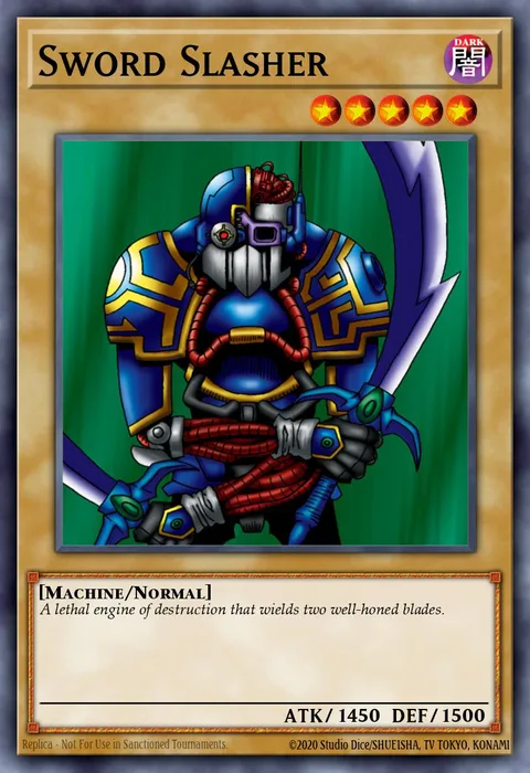 Sword Slasher trading card