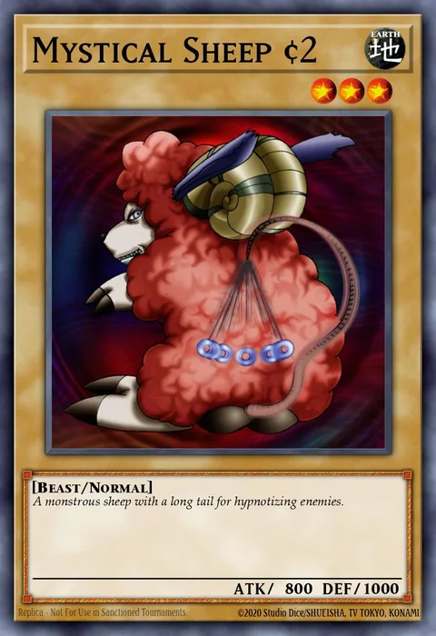 Mystical Sheep #2 trading card