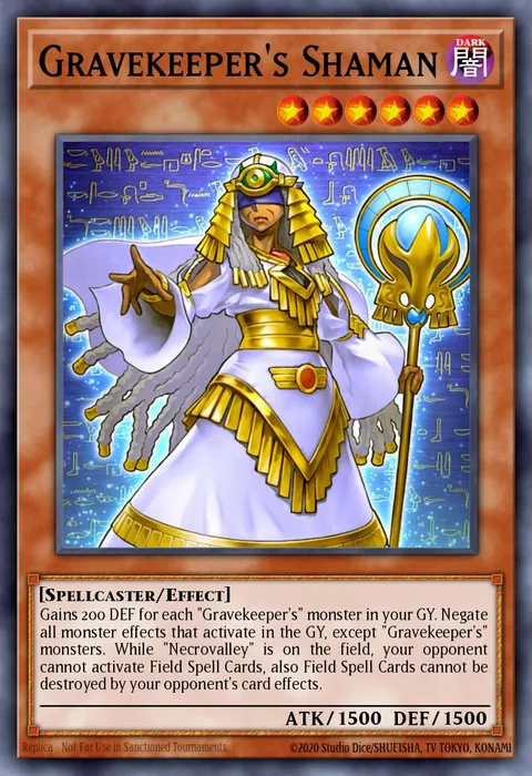 Gravekeeper's Shaman trading card