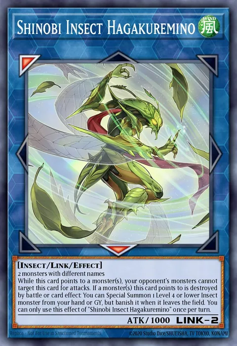 Shinobi Insect Hagakuremino trading card